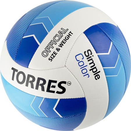 Купить Мяч волейбольный Torres Simple Color любительский р.5 в Батайске 